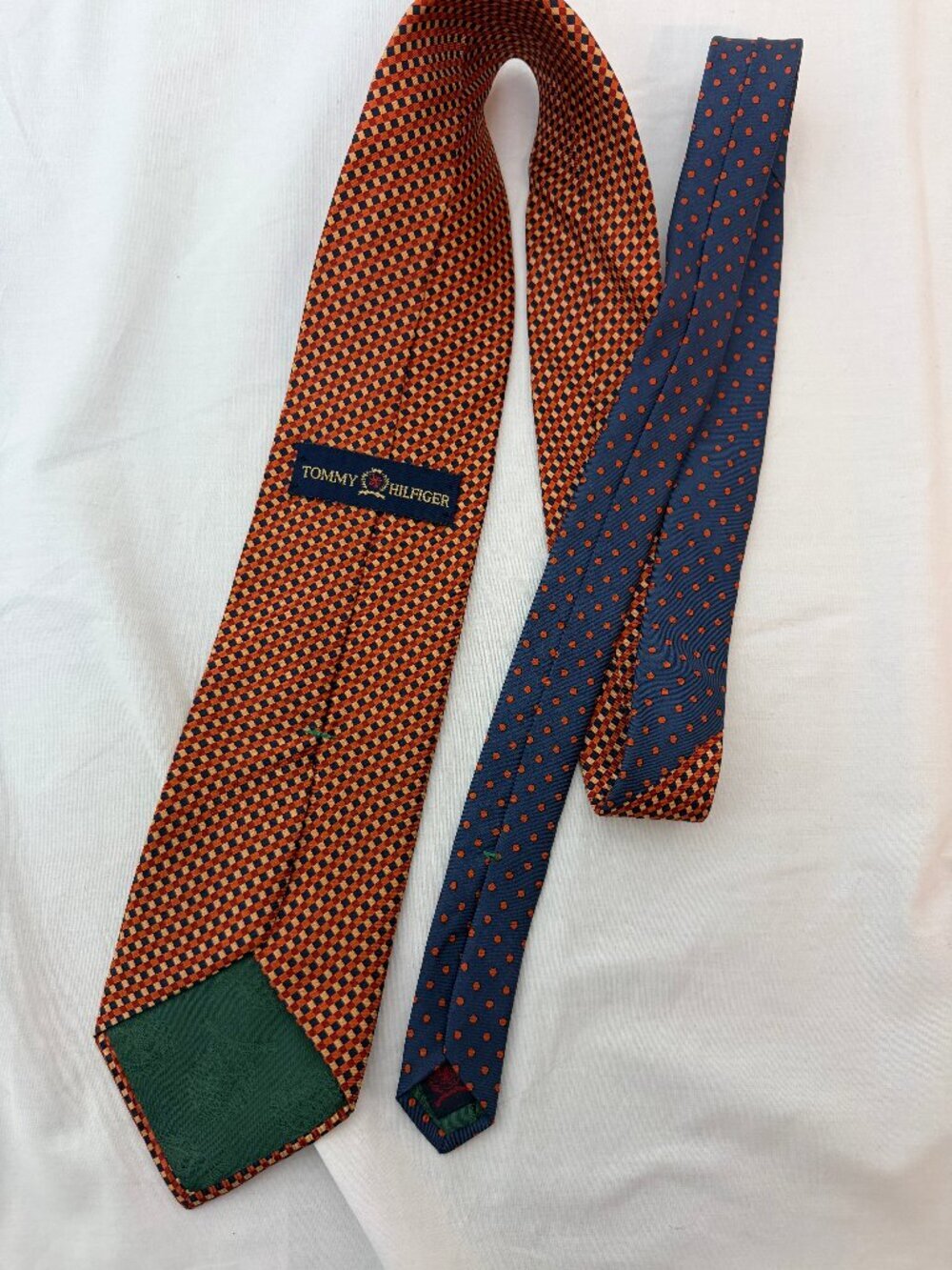 Vintage Tommy Hilfiger Men's Silk Tie